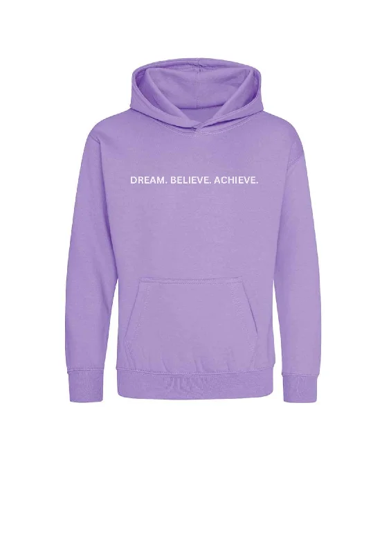 Women's sweatshirt with a mesh panel insert for breathability during workoutsDream. Believe. Achieve Hoodie Women's sweatshirt with a mesh panel insert for breathability during workoutsDream. Believe. Achieve Hoodie