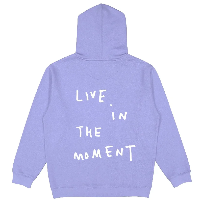 Women's oversized cropped hoodie with drawstrings for a trendy lookLive In The Moment Hoodie Women's oversized cropped hoodie with drawstrings for a trendy lookLive In The Moment Hoodie