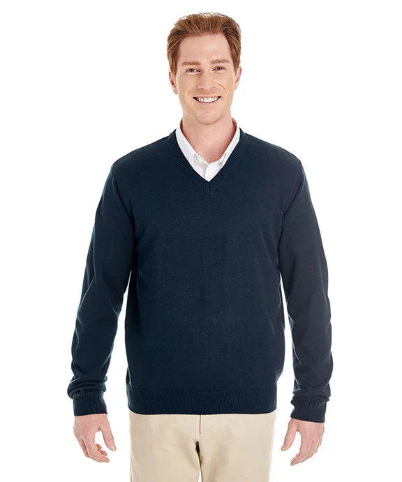 Women's color - block hoodie combining bold hues for a fashion - forward statementM420 - Harriton Mens Pilbloc™ V-Neck Sweater | Dark Navy Women's color - block hoodie combining bold hues for a fashion - forward statementM420 - Harriton Mens Pilbloc™ V-Neck Sweater | Dark Navy