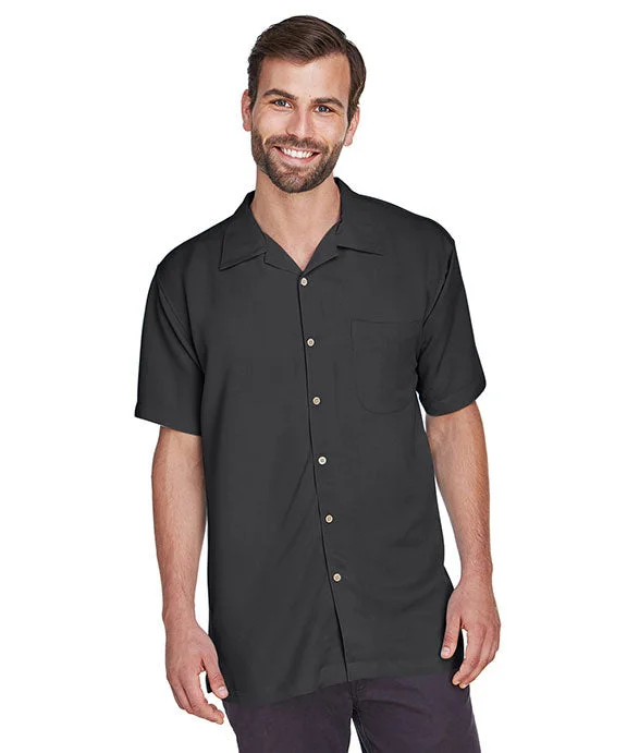 Women's graphic - printed sweatshirt featuring floral patterns for a feminine touchM570 - Harriton Mens Bahama Cord Camp Shirt | Black Women's graphic - printed sweatshirt featuring floral patterns for a feminine touchM570 - Harriton Mens Bahama Cord Camp Shirt | Black