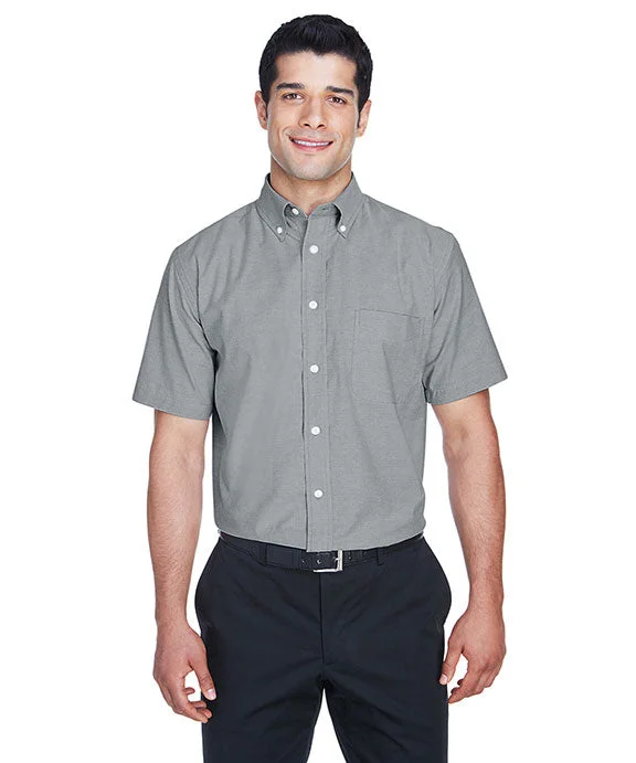 Women's cropped sweatshirt with a lace - trimmed hem for a romantic lookM600S - Harriton Mens Short-Sleeve Oxford with Stain-Release | Oxford Grey Women's cropped sweatshirt with a lace - trimmed hem for a romantic lookM600S - Harriton Mens Short-Sleeve Oxford with Stain-Release | Oxford Grey