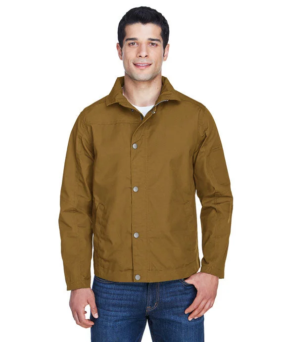 Women's color - block hoodie combining bold hues for a fashion - forward statementM705 - Harriton Mens Auxiliary Canvas Work Jacket | Duck Brown Women's color - block hoodie combining bold hues for a fashion - forward statementM705 - Harriton Mens Auxiliary Canvas Work Jacket | Duck Brown