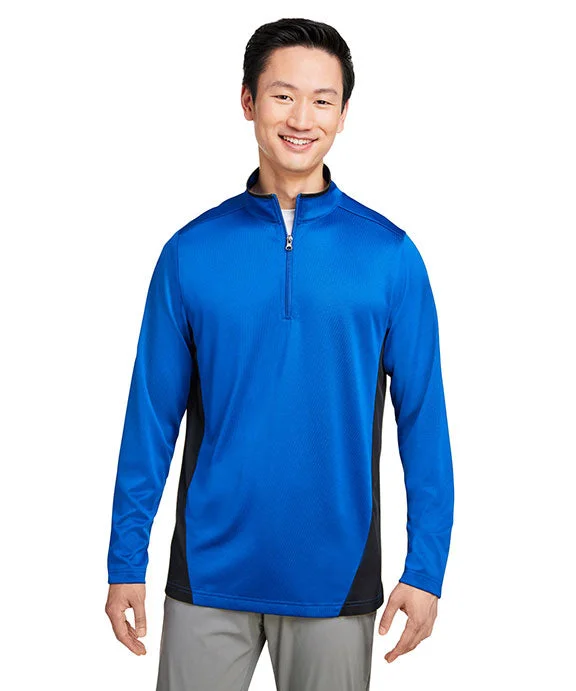 Women's sherpa - lined hoodie for extreme cold weather outdoor activitiesM786 - Harriton Mens Flash Snag Protection Plus IL Colorblock Quarter-Zip | True Royal/Black Women's sherpa - lined hoodie for extreme cold weather outdoor activitiesM786 - Harriton Mens Flash Snag Protection Plus IL Colorblock Quarter-Zip | True Royal/Black