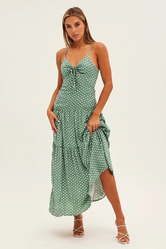 Little Black Women Dress with Sequins for a Glamorous Night OutPrint Polka Dot Maxi Dress Sleeveless Tie Front Tiered Polka Dot Little Black Women Dress with Sequins for a Glamorous Night OutPrint Polka Dot Maxi Dress Sleeveless Tie Front Tiered Polka Dot