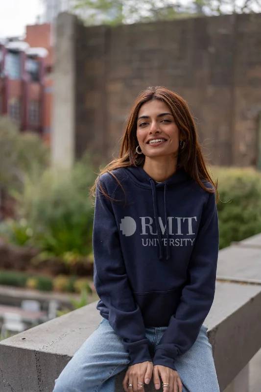 Women's fleece - lined hoodie with thumbholes for warmth in winterRMIT Signature Hoodie Women's fleece - lined hoodie with thumbholes for warmth in winterRMIT Signature Hoodie