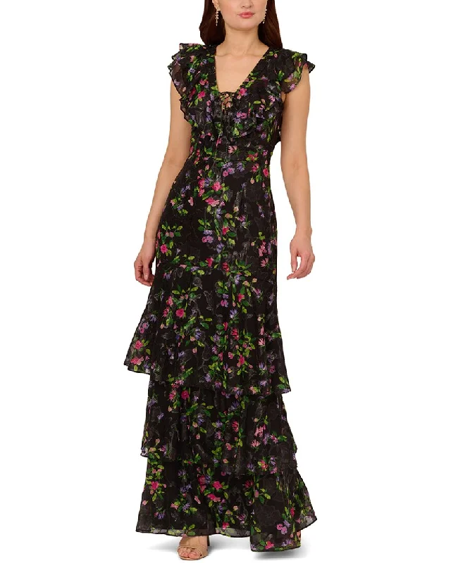 Printed Abstract Women Dress for a Modern and Artistic Appeal Printed Abstract Women Dress for a Modern and Artistic Appeal Adrianna Papell Flutter Tiered Chiffon Gown Printed Abstract Women Dress for a Modern and Artistic Appeal Printed Abstract Women Dress for a Modern and Artistic Appeal Adrianna Papell Flutter Tiered Chiffon Gown