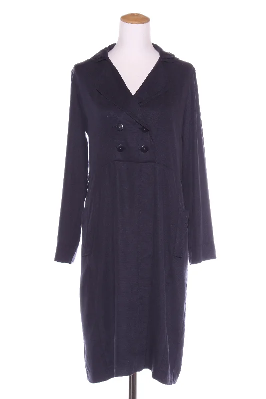 Wrap - Style Women Dress with Adjustable Fit for All Body Types Wrap - Style Women Dress with Adjustable Fit for All Body Types INGRID STARNES (NZ) Navy tencel dress with pockets! 10 Wrap - Style Women Dress with Adjustable Fit for All Body Types Wrap - Style Women Dress with Adjustable Fit for All Body Types INGRID STARNES (NZ) Navy tencel dress with pockets! 10