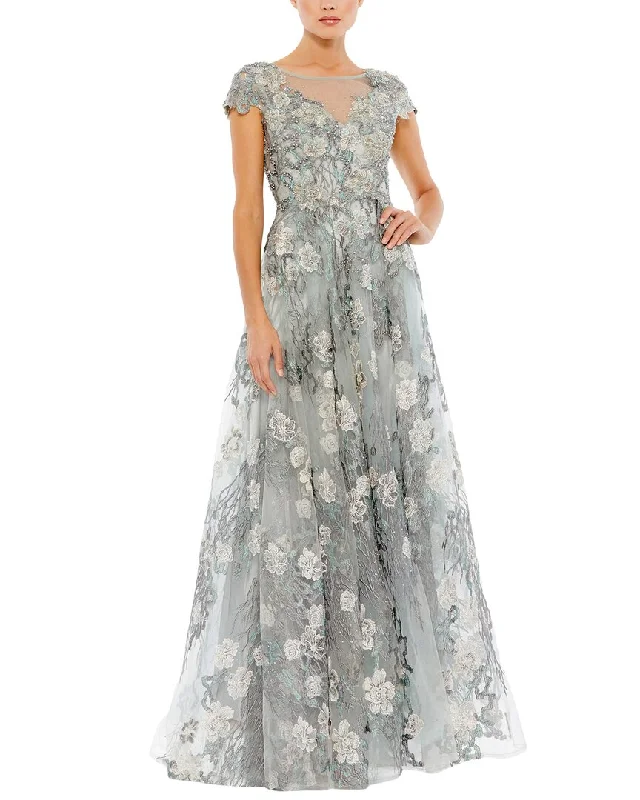 Mermaid - Style Women Dress with a Fitted Silhouette for Special Occasions Mermaid - Style Women Dress with a Fitted Silhouette for Special Occasions Mac Duggal Gown Mermaid - Style Women Dress with a Fitted Silhouette for Special Occasions Mermaid - Style Women Dress with a Fitted Silhouette for Special Occasions Mac Duggal Gown