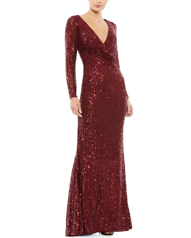 Sleeveless Women Dress in Bright Colors for Summer Parties Sleeveless Women Dress in Bright Colors for Summer Parties Mac Duggal Sequined Faux Wrap Column Gown Sleeveless Women Dress in Bright Colors for Summer Parties Sleeveless Women Dress in Bright Colors for Summer Parties Mac Duggal Sequined Faux Wrap Column Gown