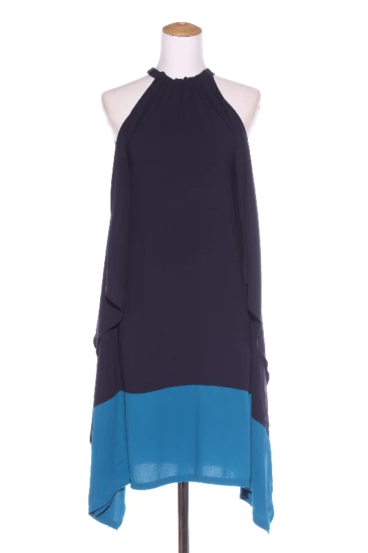 Off - the - Shoulder Women Dress for a Romantic and Feminine Look Off - the - Shoulder Women Dress for a Romantic and Feminine Look RICOCHET (NZ) Two tone blue dress! 6