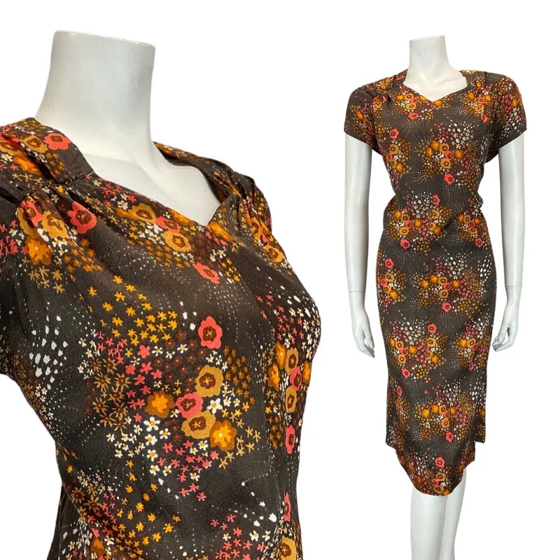 Plus Size Women Dress with a Flattering A - Line Cut for Comfort and Style Plus Size Women Dress with a Flattering A - Line Cut for Comfort and Style VINTAGE 60s 70s BROWN ORANGE DITSY DAISY FLOWER MOD CAP SLEEVE DRESS 12 14 Plus Size Women Dress with a Flattering A - Line Cut for Comfort and Style Plus Size Women Dress with a Flattering A - Line Cut for Comfort and Style VINTAGE 60s 70s BROWN ORANGE DITSY DAISY FLOWER MOD CAP SLEEVE DRESS 12 14