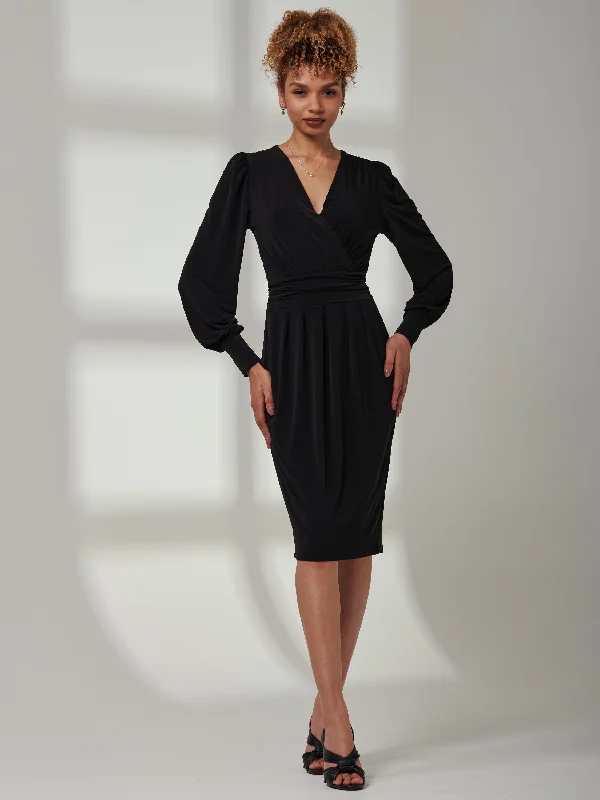 Maxi dresses with tassel accents for a fun and lively touchKinslee Long Sleeve Pegged Dress, Black Maxi dresses with tassel accents for a fun and lively touchKinslee Long Sleeve Pegged Dress, Black