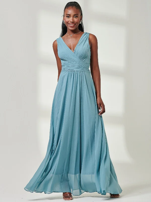 Maxi dresses with a paisley print for a classic and elegant stylePleated Bodice Chiffon Maxi Dress, Dusty Green Maxi dresses with a paisley print for a classic and elegant stylePleated Bodice Chiffon Maxi Dress, Dusty Green