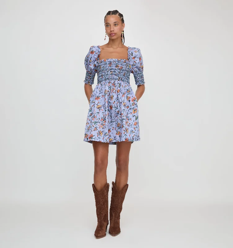 Maxi dresses with embroidered floral motifs for a unique designThe Lila Nap Dress - Thistle Fleur Chintz