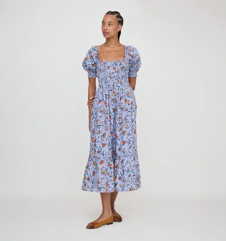 Maxi dresses with an empire waist for a flattering fit on all body typesThe Louisa Nap Dress - Thistle Fleur Chintz Maxi dresses with an empire waist for a flattering fit on all body typesThe Louisa Nap Dress - Thistle Fleur Chintz
