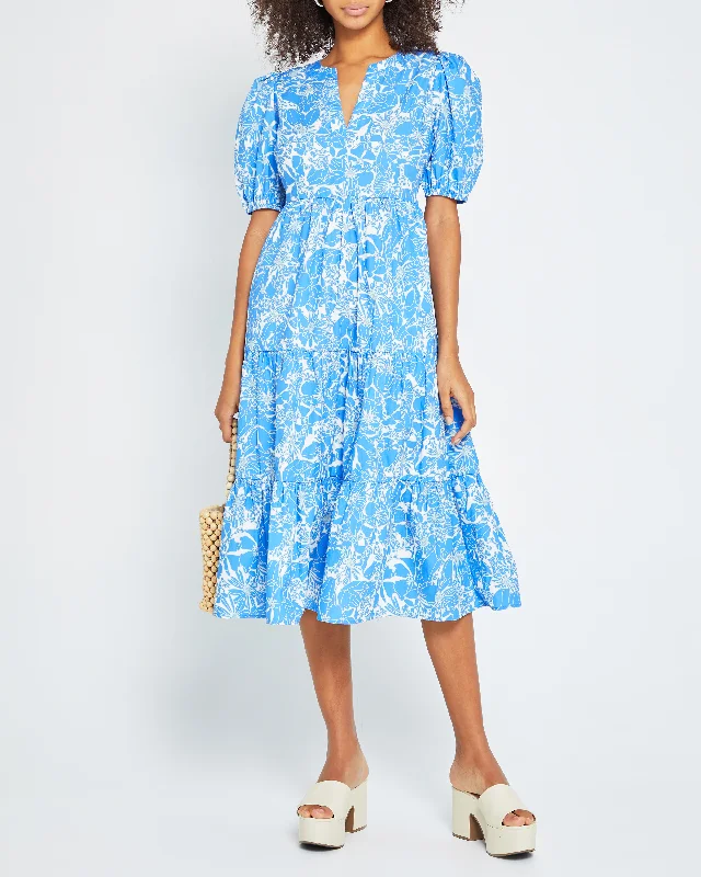 Midi dresses with mesh inserts for a trendy and breathable optionCecily Dress