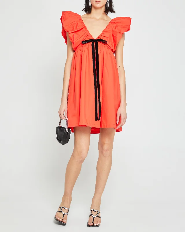 A - line midi dresses with floral prints for spring brunchesDidi Dress