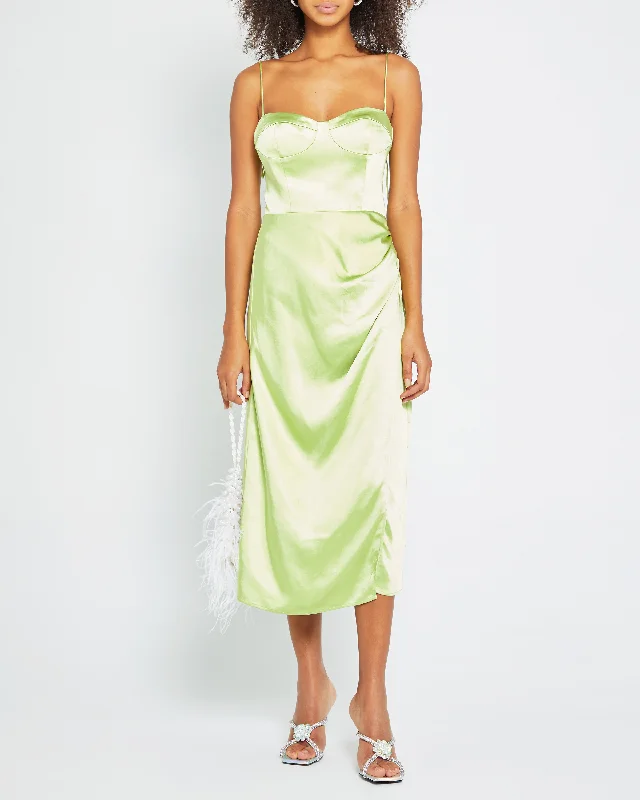 Midi dresses with abstract art prints for an artistic statementRadeate Dress