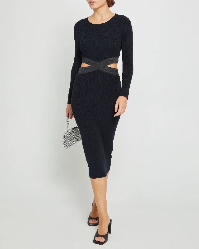 Midi dresses with denim fabric for a casual yet stylish day outHerve Dress