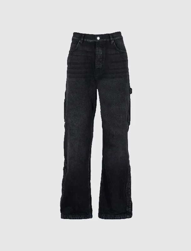 Men's Slim Fit Stretch Jeans in Dark Wash for a Modern and Comfortable LookSTACK WORKMAN JEAN