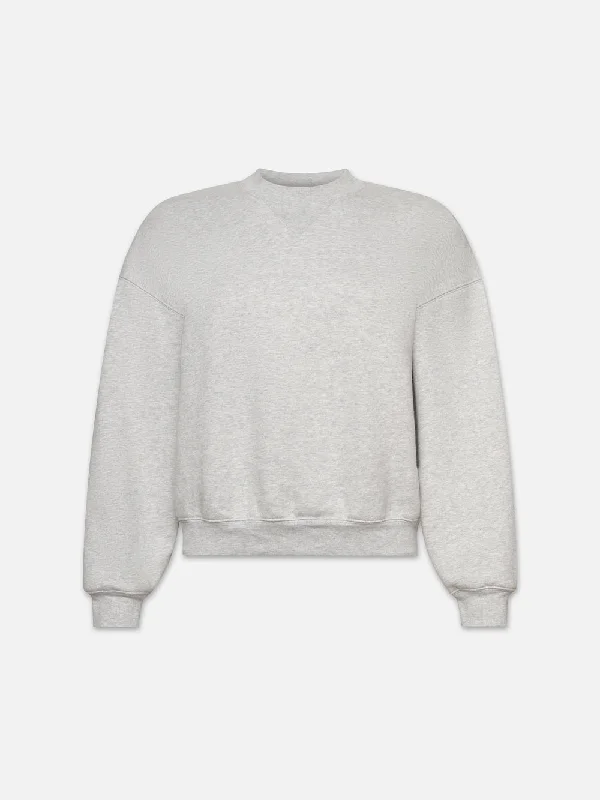 Men's Cargo Jeans with Multiple Pockets for a Practical and Outdoor - Friendly LookClassic Crew Sweatshirt -- Heather Grey Men's Cargo Jeans with Multiple Pockets for a Practical and Outdoor - Friendly LookClassic Crew Sweatshirt -- Heather Grey