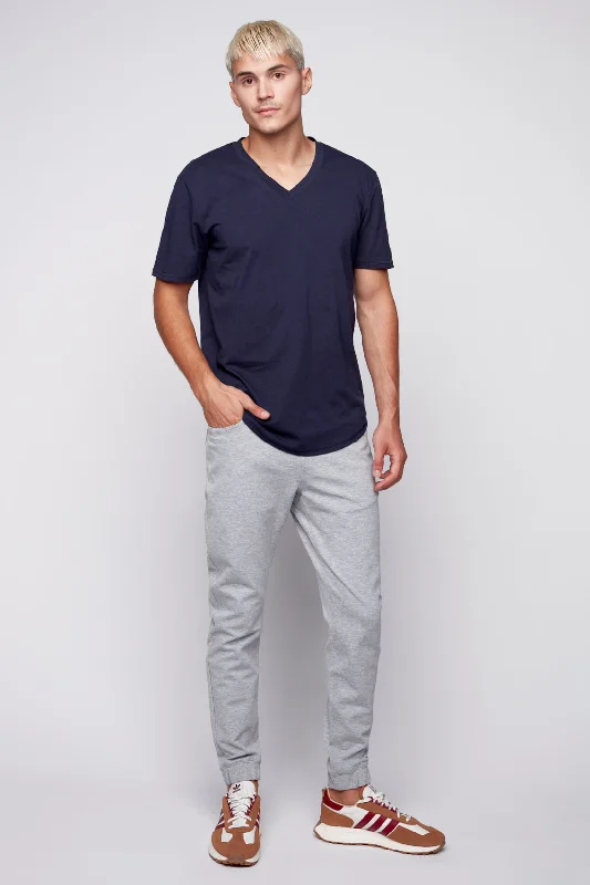Men's Slim Fit Stretch Jeans in Dark Wash for a Modern and Comfortable LookJAGGER - 5 Pocket Classic Ponte Knit Jogger - Light Grey Heather Men's Slim Fit Stretch Jeans in Dark Wash for a Modern and Comfortable LookJAGGER - 5 Pocket Classic Ponte Knit Jogger - Light Grey Heather