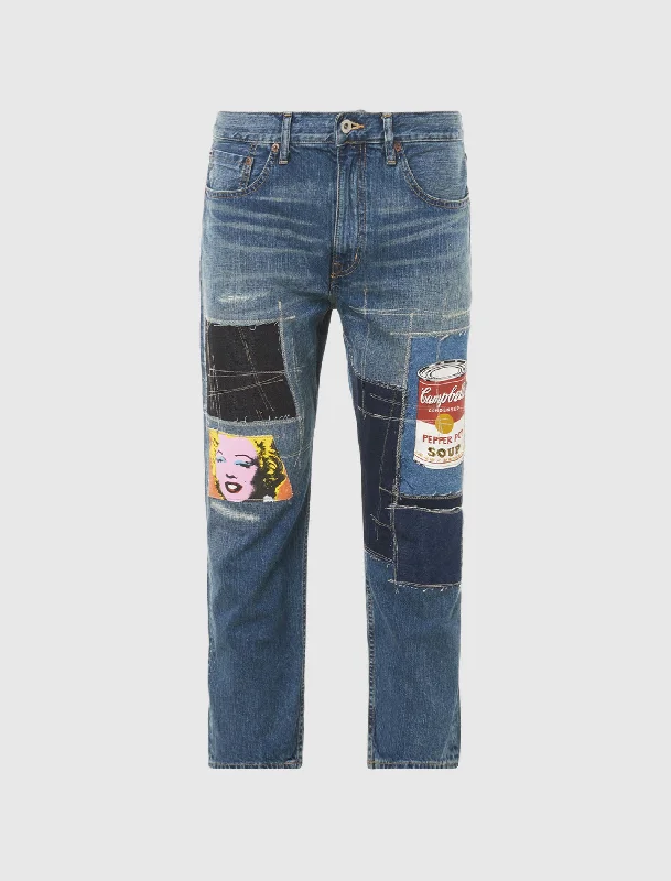 Men's Cargo Jeans with Multiple Pockets for a Practical and Outdoor - Friendly LookPANTS Men's Cargo Jeans with Multiple Pockets for a Practical and Outdoor - Friendly LookPANTS