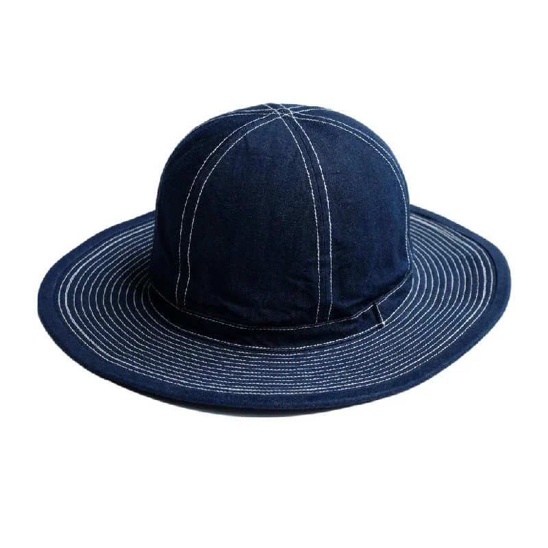 Men's High - Waisted Jeans in a Medium Wash for a Vintage - Style RevivalThe Factory Made Denim Fatigue Hat Men's High - Waisted Jeans in a Medium Wash for a Vintage - Style RevivalThe Factory Made Denim Fatigue Hat