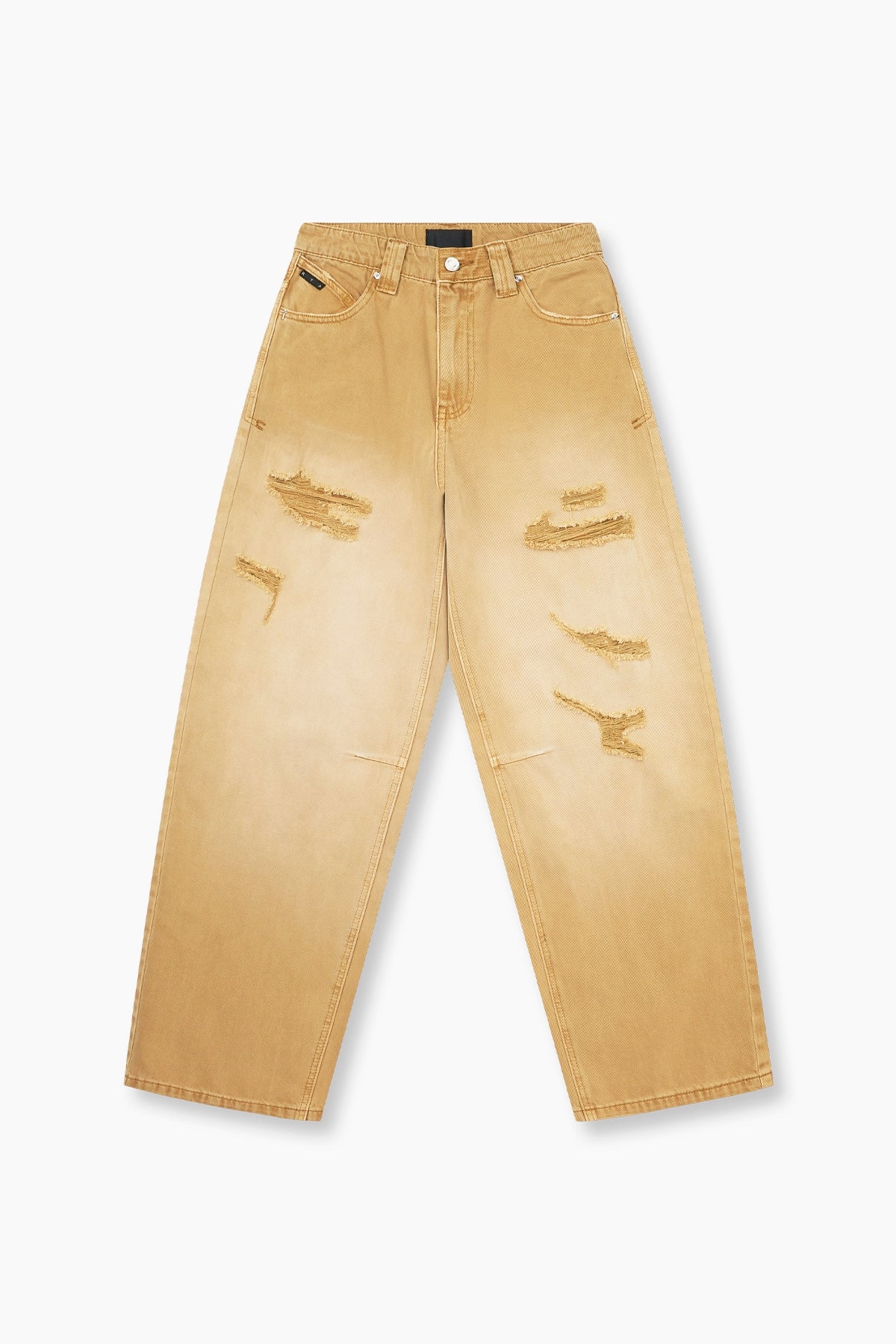 Plus Size Men's Bootcut Jeans with a Relaxed Waist for a Classic and Comfortable FitWIDE LEG JEAN