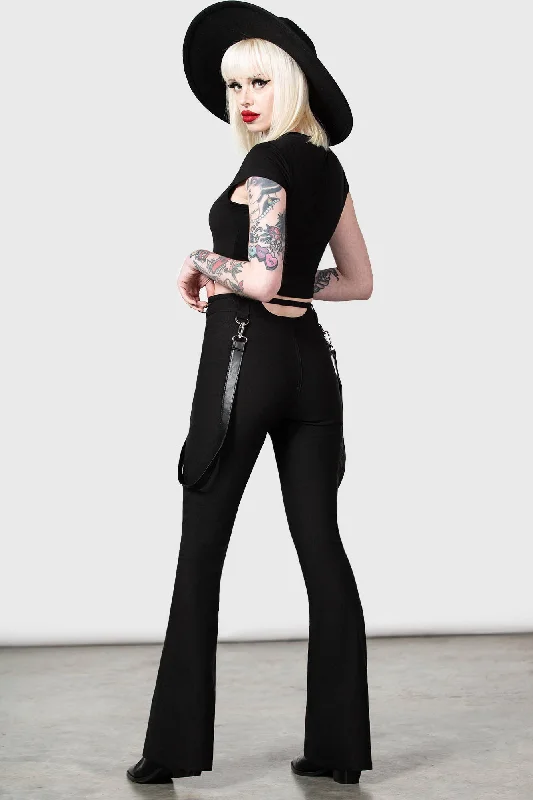 Women's pants for music festivals Ripped women jeans for a rebellious and fashion - forward style Cutout Bondage Trousers Women's pants for music festivals Ripped women jeans for a rebellious and fashion - forward style Cutout Bondage Trousers