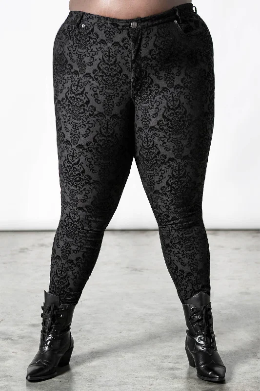Women's zipper - detail fashion pants Jeggings women jeans combining the comfort of leggings and style of jeans Exorcist Skinny Jeans [PLUS]