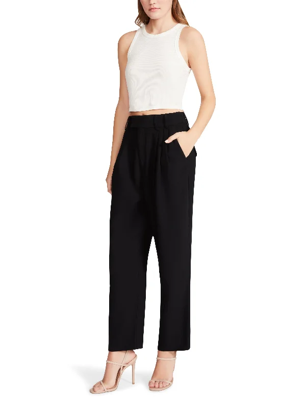 Women's elastic - waist lounge pants Acid - wash women jeans with a retro finish Farmers Market Pant