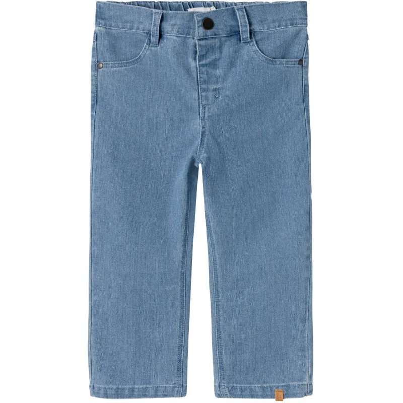Women's embroidered ethnic pants Ripped women jeans for a rebellious and fashion - forward style Lil'Atelier Medium Blue Denim Rome Loose Okaja Jeans Women's embroidered ethnic pants Ripped women jeans for a rebellious and fashion - forward style Lil'Atelier Medium Blue Denim Rome Loose Okaja Jeans
