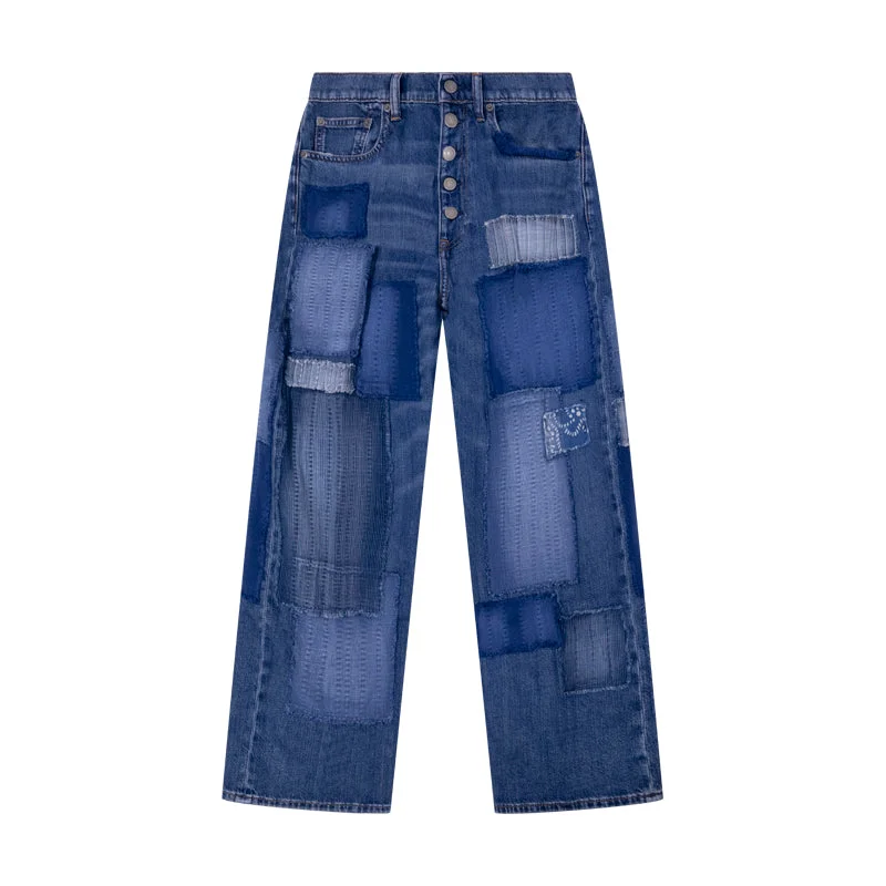 Women's unisex - style casual pants Ripped women jeans for a rebellious and fashion - forward style Ralph Lauren Polo The Wide Leg Crop Denim Jeans Women's Women's unisex - style casual pants Ripped women jeans for a rebellious and fashion - forward style Ralph Lauren Polo The Wide Leg Crop Denim Jeans Women's