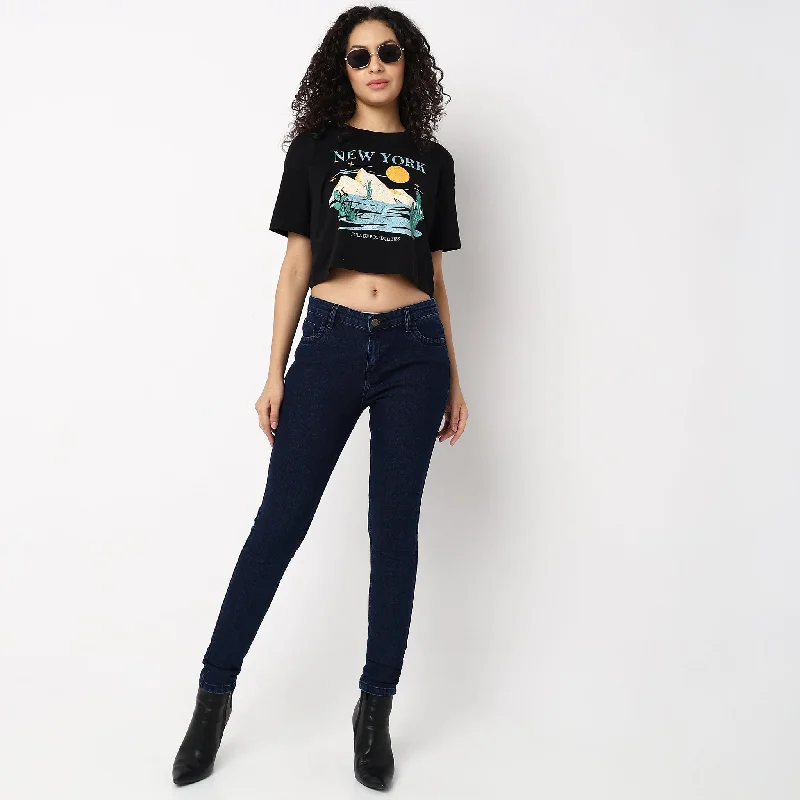 Women's printed floral pants High - waisted women jeans for a flattering silhouette Skinny Fit Jeans Women's printed floral pants High - waisted women jeans for a flattering silhouette Skinny Fit Jeans