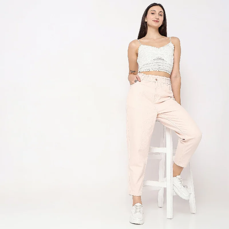 Women's linen summer pants High - rise flare women jeans for a 70s - inspired look Slouch Fit High Rise Jeans Women's linen summer pants High - rise flare women jeans for a 70s - inspired look Slouch Fit High Rise Jeans