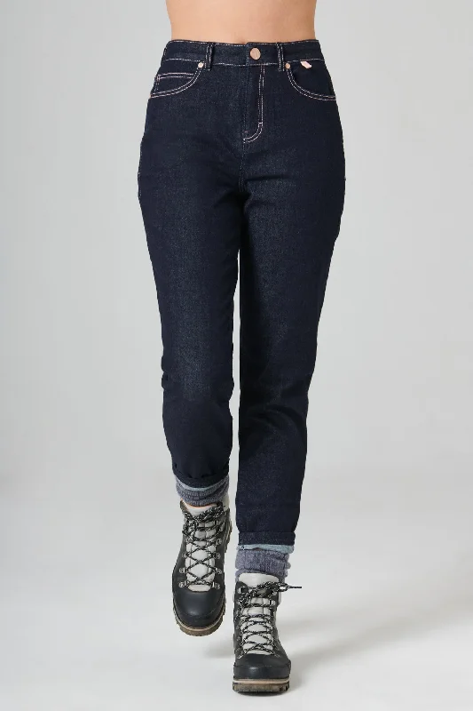 Women's pants for cycling Jeggings women jeans combining the comfort of leggings and style of jeans The Outdoor Slim Fit Jeans - Dark Blue Denim Women's pants for cycling Jeggings women jeans combining the comfort of leggings and style of jeans The Outdoor Slim Fit Jeans - Dark Blue Denim