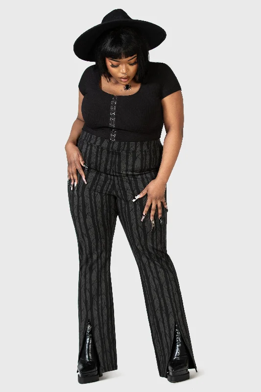 Women's discounted work pants Cargo women jeans with multiple pockets for added functionality Tricks On You Bootcut Trousers [PLUS]