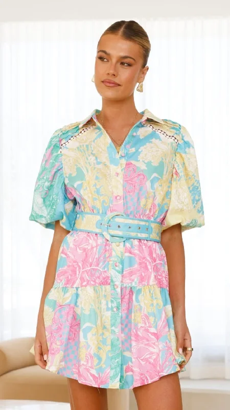 Cotton mini dresses for a comfortable everyday optionMilan Mini Dress - Sun Kissed Summer Cotton mini dresses for a comfortable everyday optionMilan Mini Dress - Sun Kissed Summer