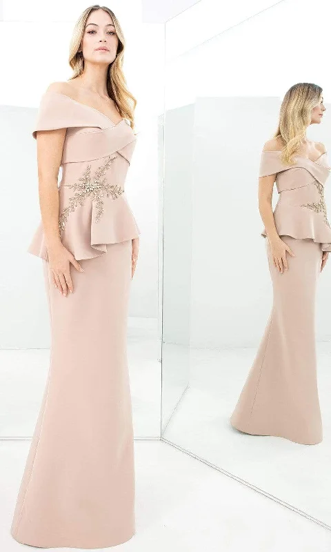 Sequined wedding guest dresses for an evening weddingAlexander by Daymor - 1350 Off-Shoulder Beaded Sheath Gown Sequined wedding guest dresses for an evening weddingAlexander by Daymor - 1350 Off-Shoulder Beaded Sheath Gown