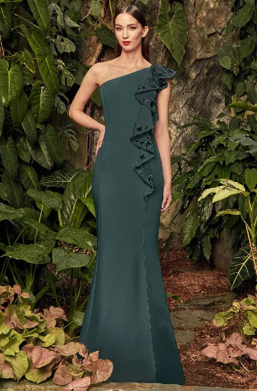 Sleeveless wedding guest dresses with pleated bodicesAlexander by Daymor - 992 Ruffled Asymmetric Trumpet Dress Sleeveless wedding guest dresses with pleated bodicesAlexander by Daymor - 992 Ruffled Asymmetric Trumpet Dress