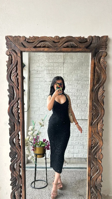 Maternity bodycon dress for expecting mothers​Black beauty 32-34 bust/l:40