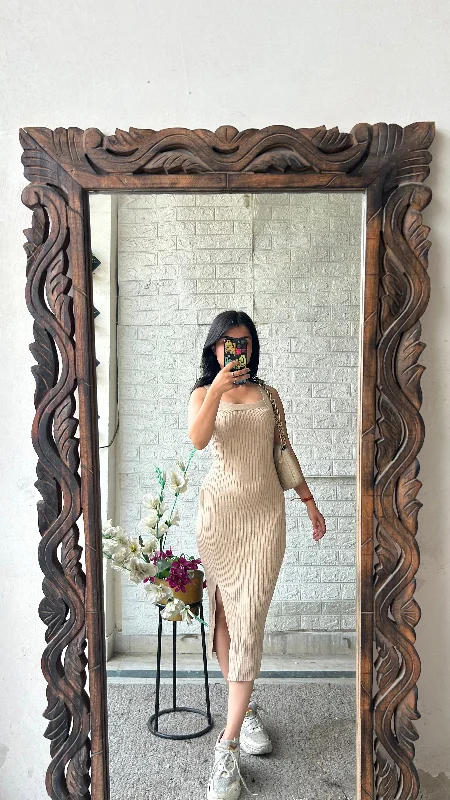 Bodycon dress with a scalloped edge​Cute dress 30-32 bust/l:39