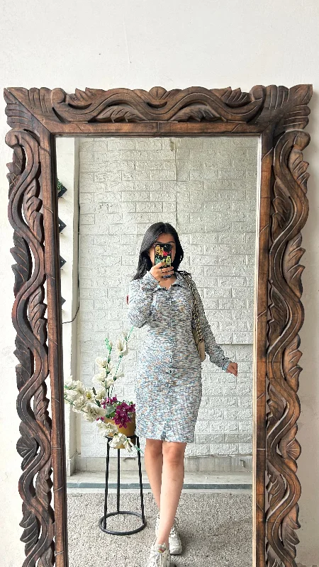 Solid - colored bodycon dress for a classic appearance​Cute dress bust:40/l:33