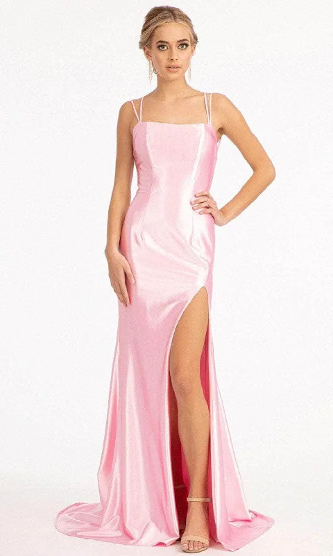 Wedding guest dresses with belted waists and knee - length skirtsElizabeth K GL3061 - Lace Up Satin Evening Dress Wedding guest dresses with belted waists and knee - length skirtsElizabeth K GL3061 - Lace Up Satin Evening Dress