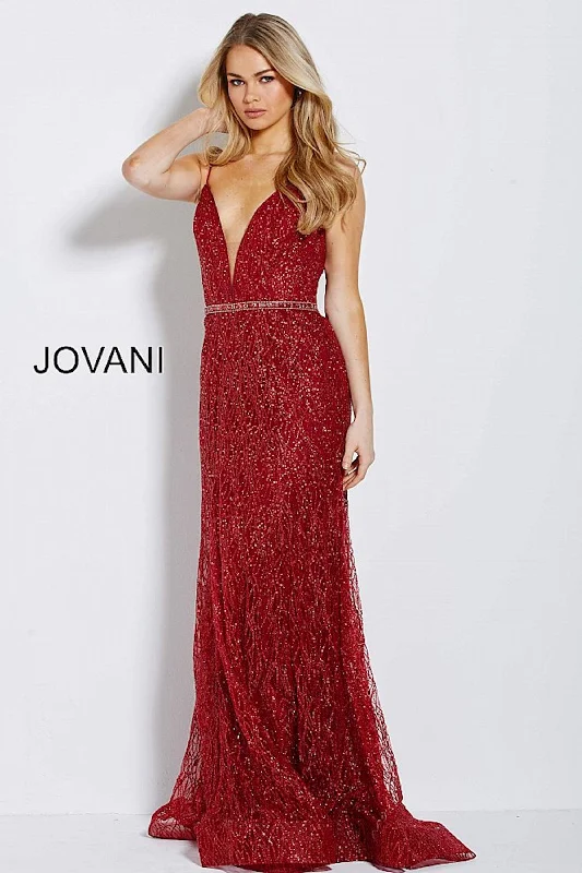 Wedding guest dresses with fringe accents for a bohemian - inspired weddingJovani 56050 Plunging V-Neck LongTulle Prom Dress Wedding guest dresses with fringe accents for a bohemian - inspired weddingJovani 56050 Plunging V-Neck LongTulle Prom Dress
