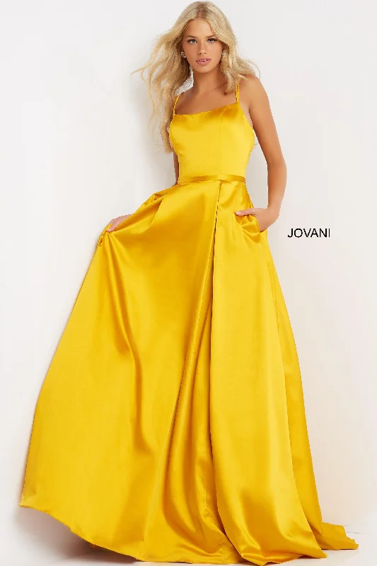 Bodycon dress for a prom night​Jovani 02536 Spaghetti Strap Long Prom Dress
