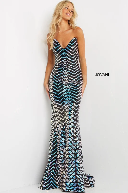 Solid - colored bodycon dress for a classic appearanceJovani 07285 Strapless Formal Long Prom Dress Solid - colored bodycon dress for a classic appearanceJovani 07285 Strapless Formal Long Prom Dress