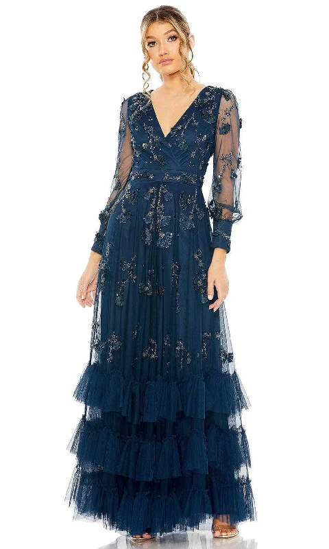 Sleeveless wedding guest dresses with pleated bodicesMac Duggal 9256 - Long Sleeve Full Back Prom Gown Sleeveless wedding guest dresses with pleated bodicesMac Duggal 9256 - Long Sleeve Full Back Prom Gown