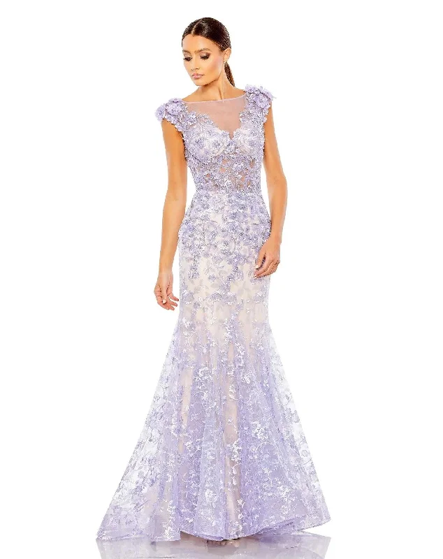 Cotton wedding guest dresses with smocked details for a casual weddingMac Duggal 79357 Prom Long Formal Cap Sleeve Dress Cotton wedding guest dresses with smocked details for a casual weddingMac Duggal 79357 Prom Long Formal Cap Sleeve Dress